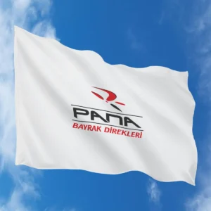 Logolu Gönder Bayrağı 50x75 cm Raşel Kumaş