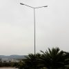 13 Metre Tek Konsol AD1 130 10 Konsol Boyu 1 Metre Yeni Tedaş Galvaniz Poligon Sokak Aydınlatma Direği
